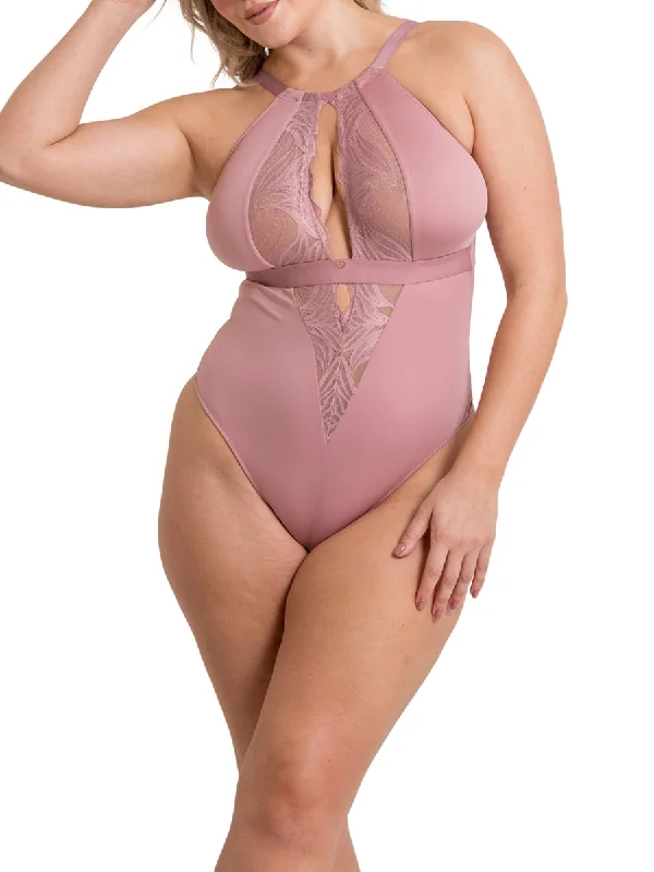 Maternity Bodysuits for Expecting Mothers' ComfortIndulgence Bodysuit - Dusty Rose