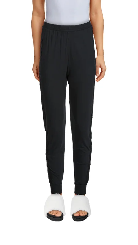 Talco Lounge Jogger In Black