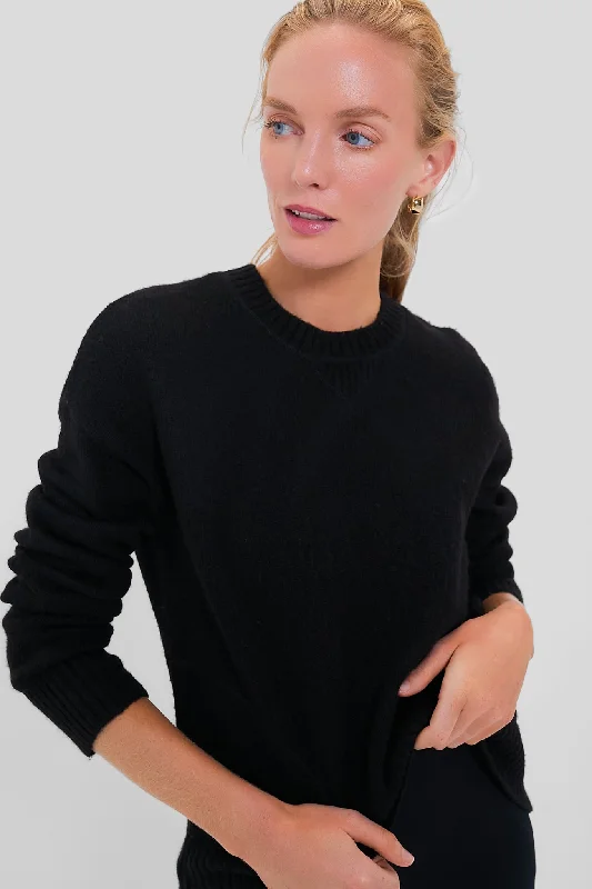 Oversized Women Sweater for a Cozy and Fashionable LookBlack Faris Pullover