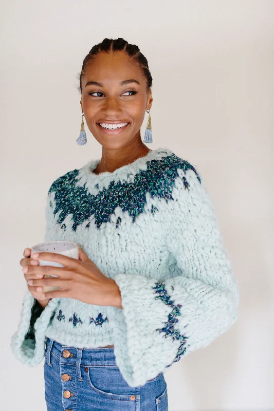 Plus - Size Women Sweater with a Flattering FitExhale Sweater Pattern