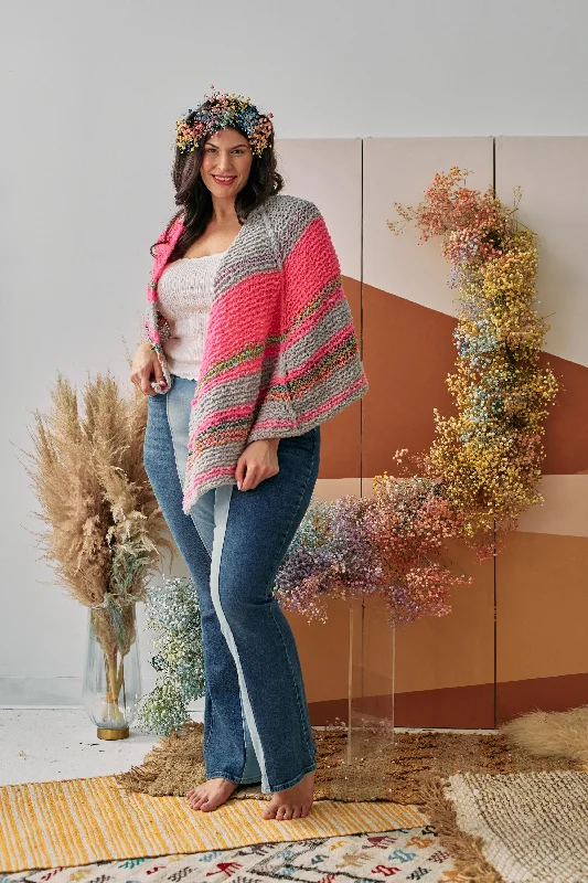 Color - Blocked Women Sweater for a Bold Fashion StatementNumerology Shawl Pattern