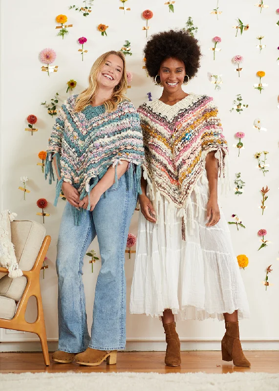 Cable - Knit Women Sweater with Intricate PatternsShake Your Groove Thing Poncho Class