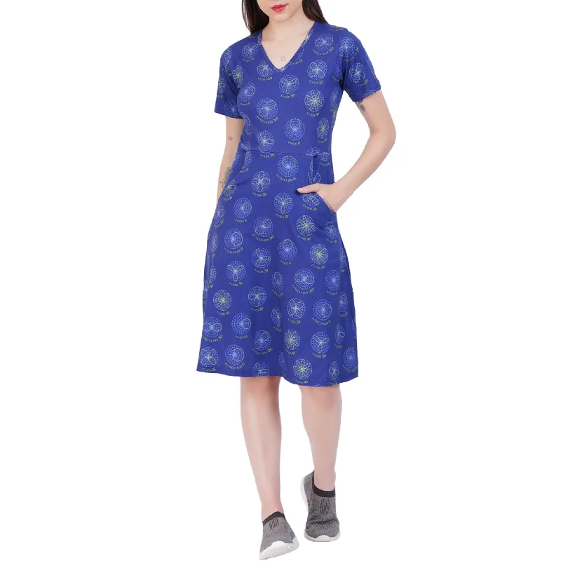 Empire Waist Women Dress to Accentuate the Bust and Conceal the WaistGraphs of Polar Equations A-Line Dress (With Waist Seam)