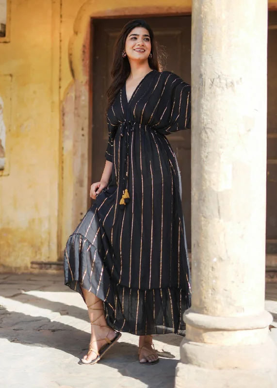 Off - the - Shoulder Women Dress for a Romantic and Feminine LookZanzibar Dress Black