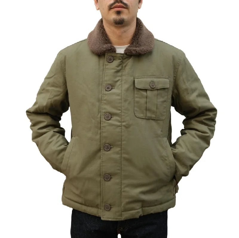 Patchwork Denim Top with a Unique and Artistic AppealZanter N1 Down Jacket (Khaki)