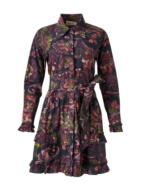 Halter Neck Women Dress to Show Off the Shoulders and NecklineCami Multi Paisley Print Dress