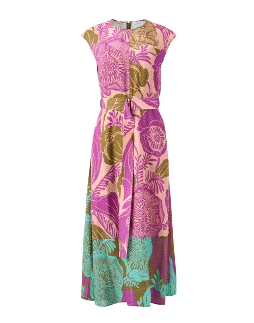 Maxi Women Dress with Floral Print for a Bohemian VibeLichen Multi Floral Dress