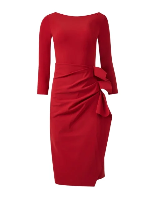 Backless Women Dress for a Sexy and Alluring Look at Evening EventsZelma Red Dress