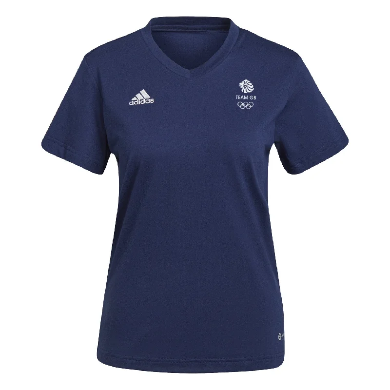 Puff Sleeve Women T Shirt for a Fashion - Forward Lookadidas Team GB Embroidered Women's Tee