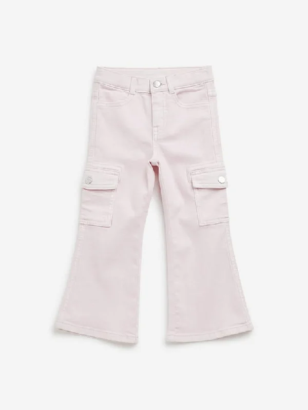 Plus Size Women Shorts with a Comfortable and Stylish FitHOP Kids Pink Straight - Fit High - Rise Jeans