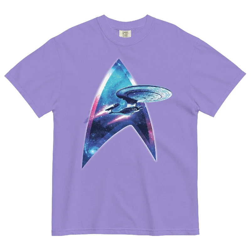 Graphic Print Women T Shirt for a Trendy StatementStar Trek Delta Space T-Shirt