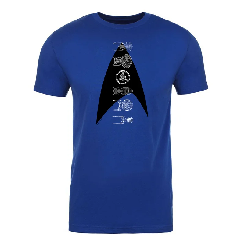 Organic Cotton Women T Shirt for Eco - Conscious WearersStar Trek Ships of the Line Unisex T-Shirt