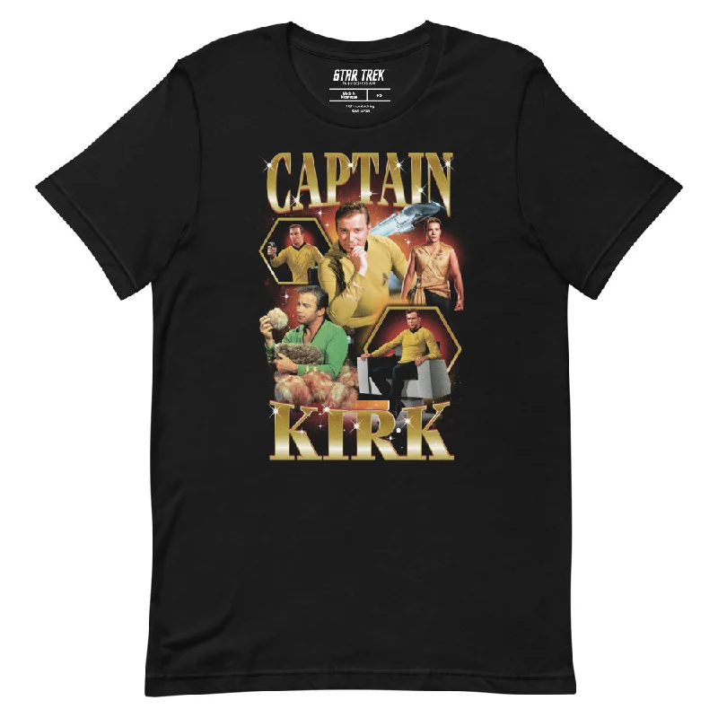 Striped Women T Shirt in a Classic PatternStar Trek: The Original Series Kirk Heartthrob Unisex T-Shirt