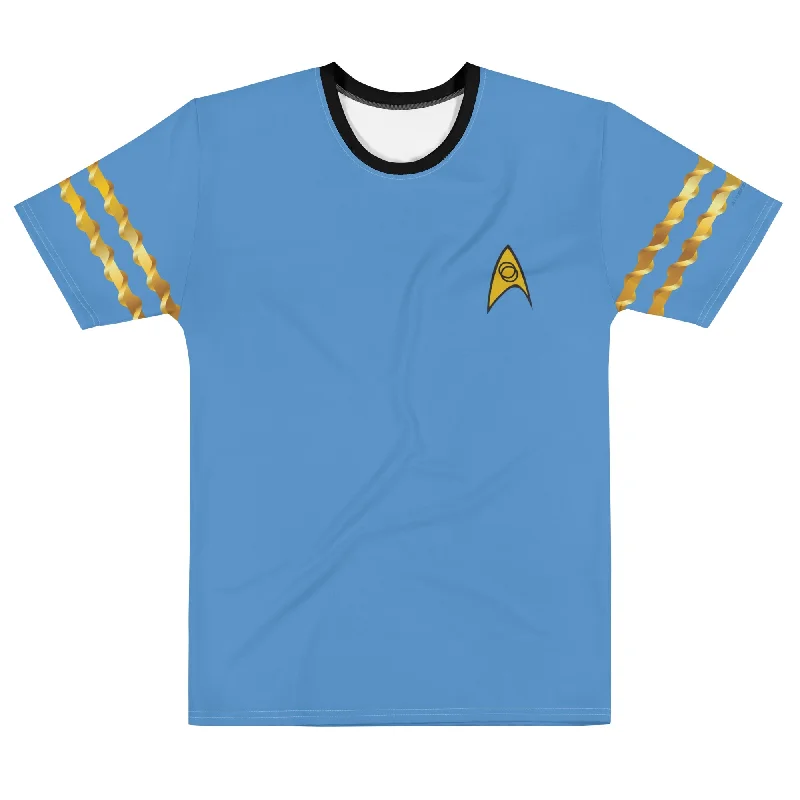 V - Neck Women T Shirt to Enhance the NecklineStar Trek: The Original Series Science Uniform T-Shirt