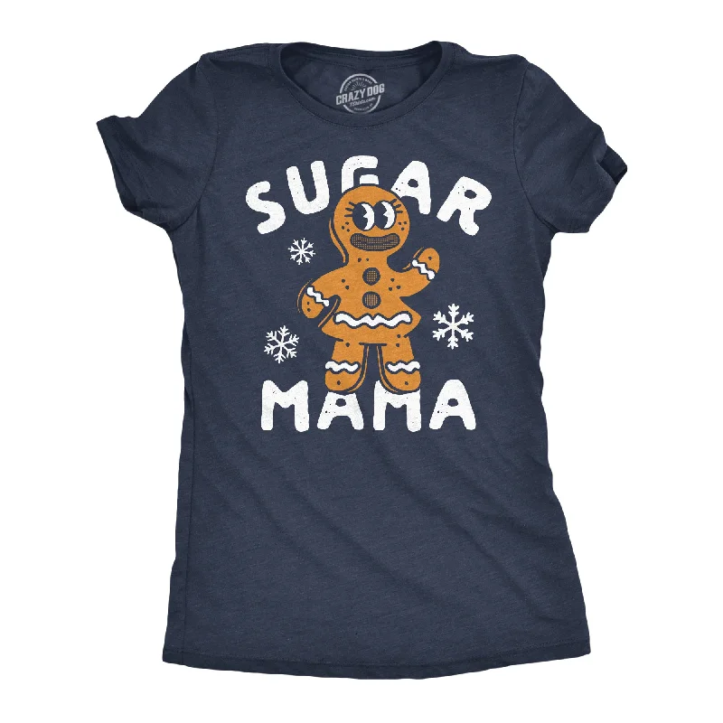 Long Sleeve Women T Shirt for Cooler WeatherSugar Mama Gingerbread Women's T Shirt