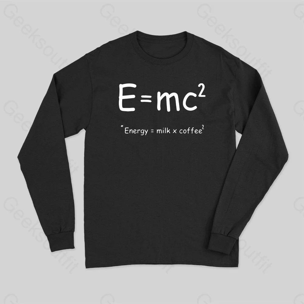 Moisture - Wicking Women T Shirt for Active LifestylesTheory of Relativity Funny Equation Long Sleeve T-Shirt