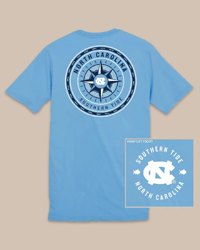 Pocketed Women T Shirt for Added FunctionalityNorth Carolina Tar Heels Gameday Collegiate Compass T-Shirt