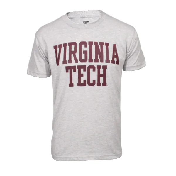 Embroidered Women T Shirt with Intricate DetailsVirginia Tech Basic T-Shirt: Oxford