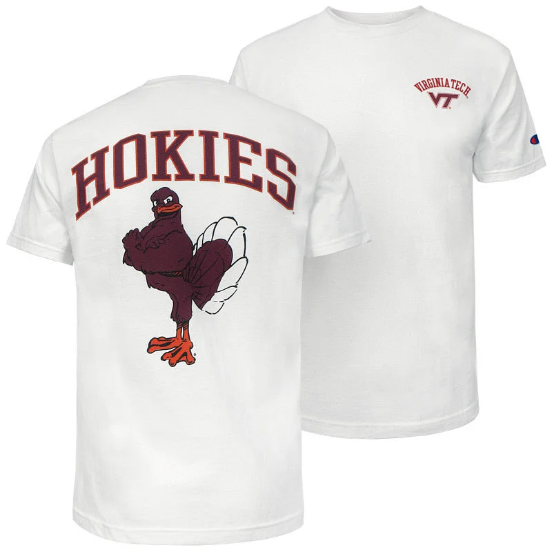 Organic Cotton Women T Shirt for Eco - Conscious WearersVirginia Tech Hokies T-Shirt by Champion